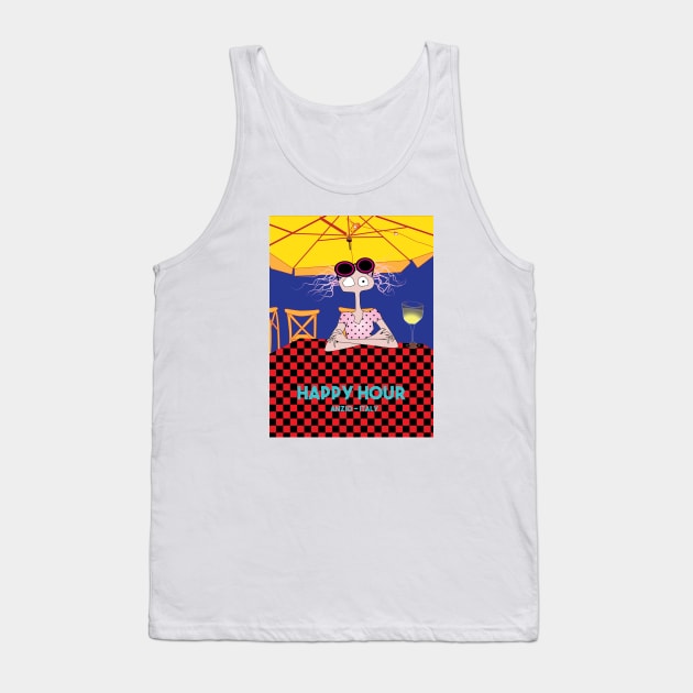 Happy hour Tank Top by Beerox